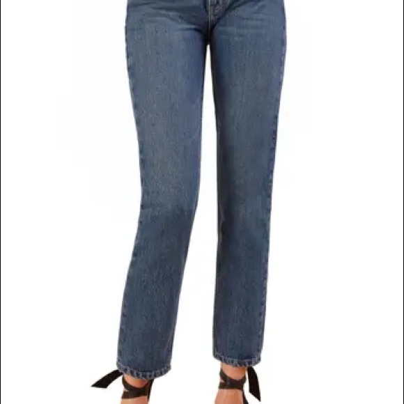 REFORMATION - Julia crop high cigarette Jean (altered) - Picture 3 of 12